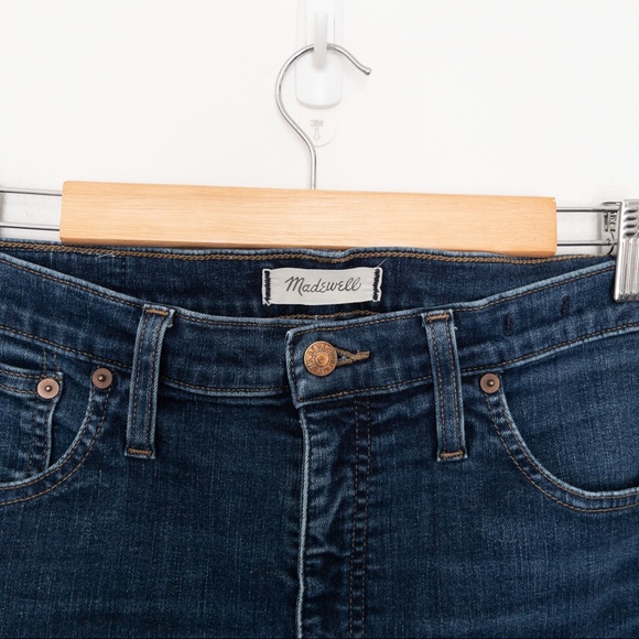 Madewell 10" High Riser Blue Jeans 31 - Picture 6 of 13